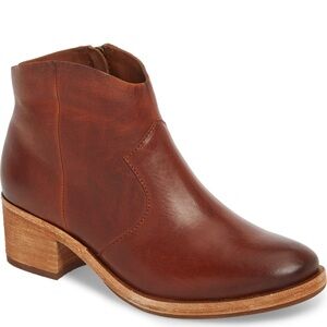 Kork-Ease Casper Bootie Leather Stacked Ankle